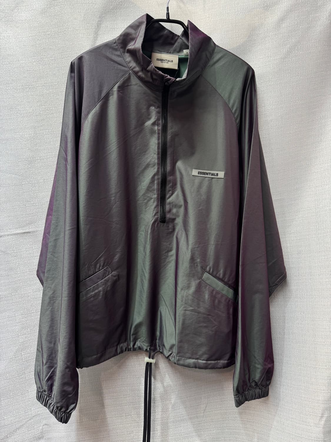 피어오브갓 에센셜 이리데슨트 나일론 하프집업 아노락M(3XL) 상품이미지1