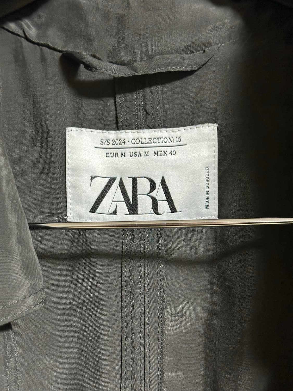 Zara 리미티드에디션 트렌치코트 상품이미지6