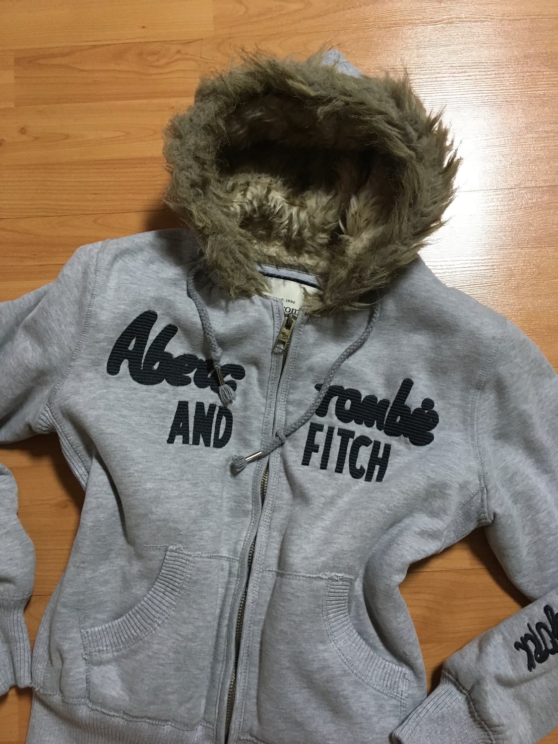 아베크롬비 후드집업 울프죠 상품이미지1