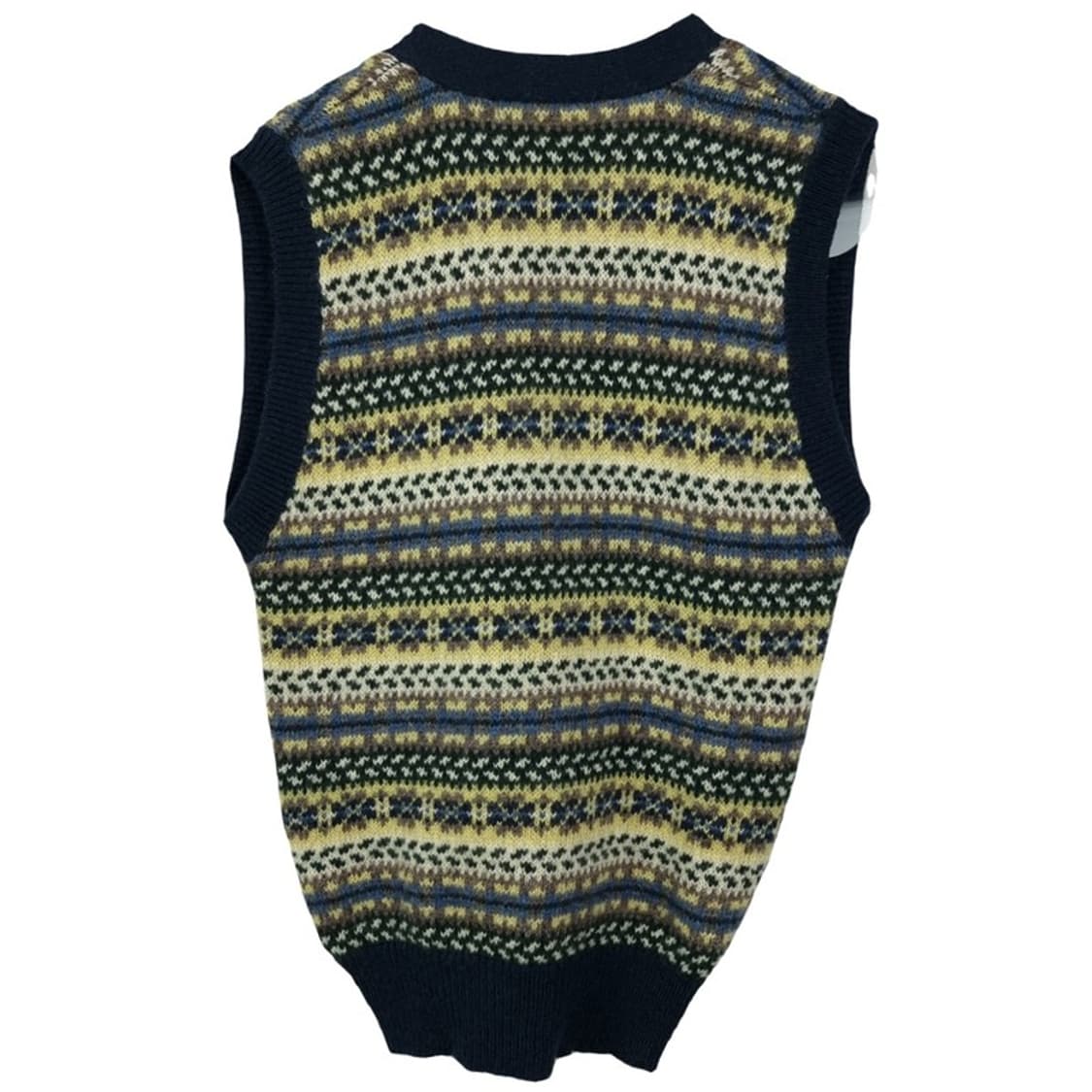 [마드모아젤 논논] 에스닉 패턴 페어아일 니트 베스트 조끼 M19654 상품이미지3