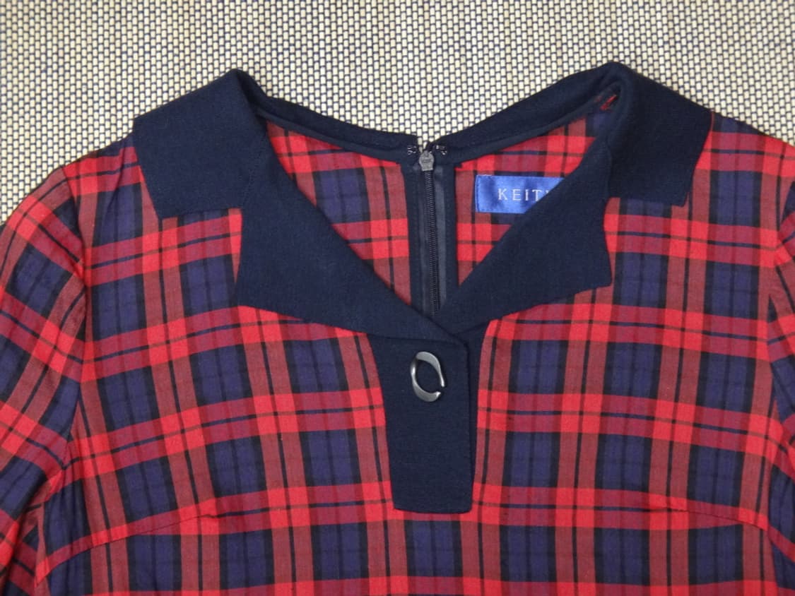 (55size) KEITH 헤리티지 체크원피스 KNM3124 상품이미지4