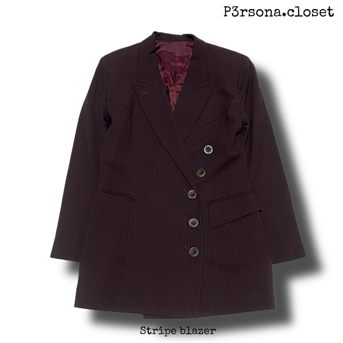 Stripe blazer 상품이미지1