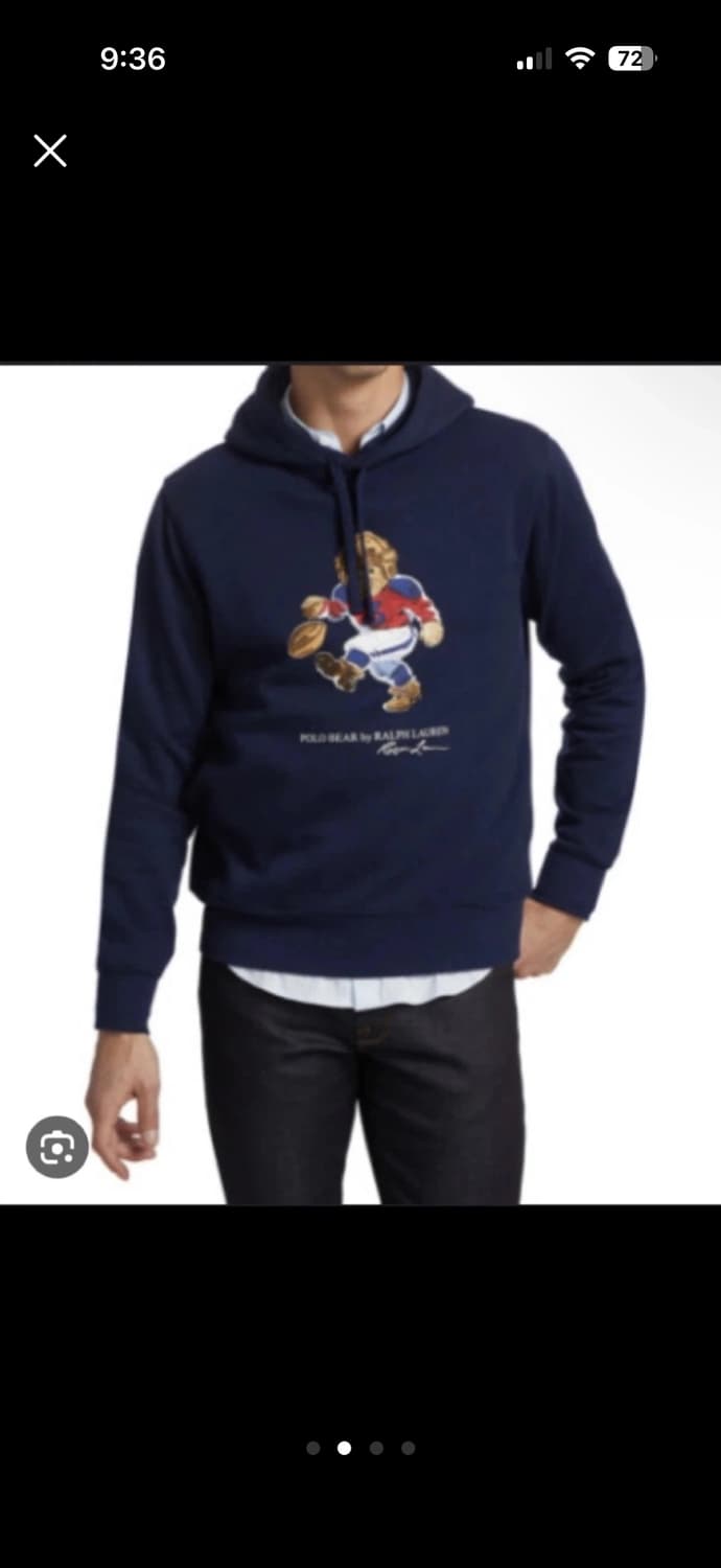 (새상품) 폴로 랄프로렌 후드티 네이비  상품이미지2