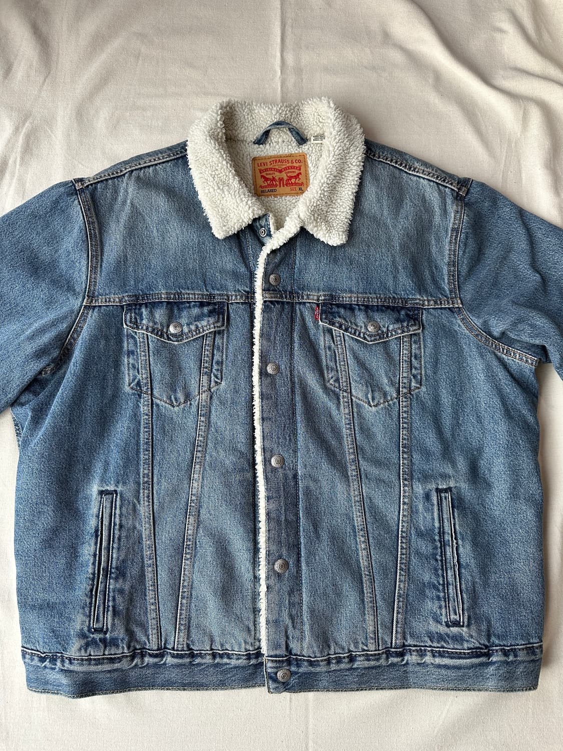 리바이스 쉐르파 트러커 데님자켓 XL 상품이미지3
