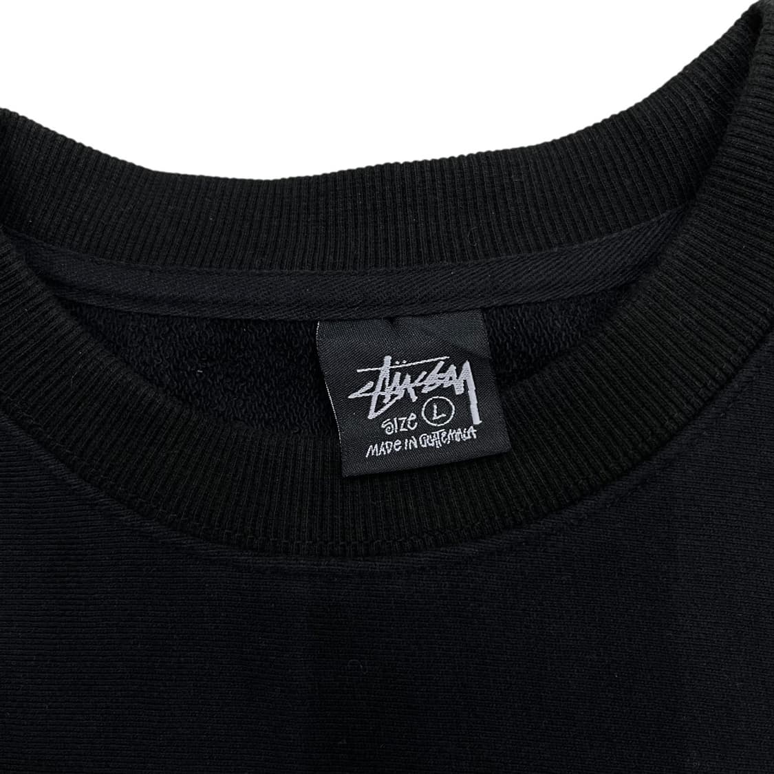 스투시 블랙 맨투맨 L 상품이미지6