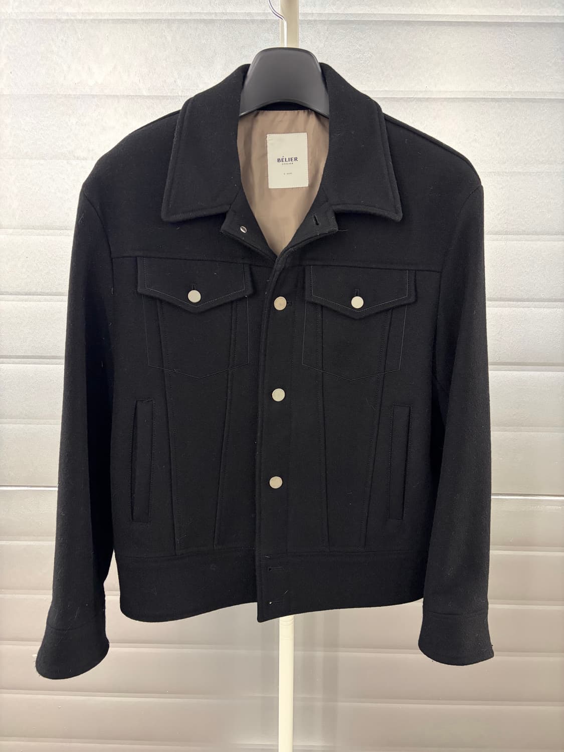 Belier 벨리에 wool trucker jacket S 상품이미지2
