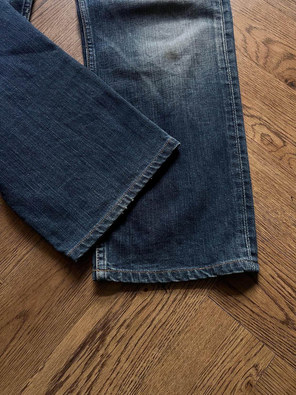 [32]00's 리바이스 재팬 533 빈티지 페이딩 데님 팬츠 상품이미지3