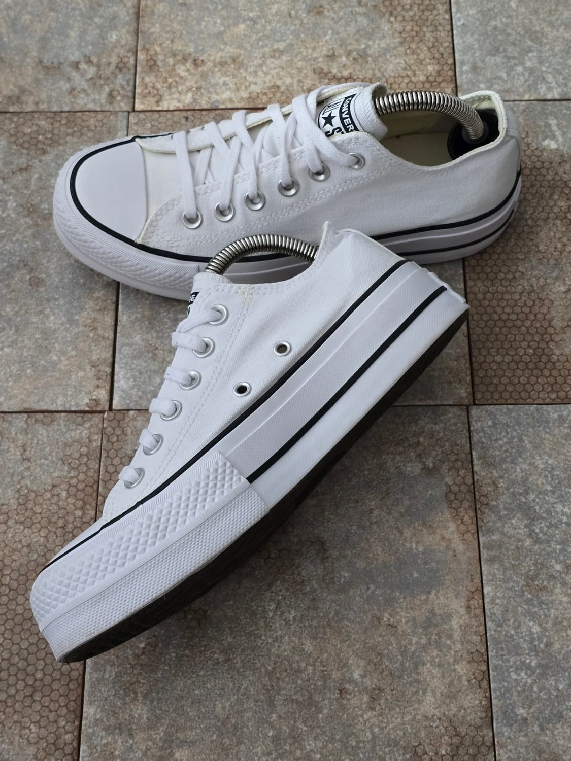 (235)컨버스 척테일러 올스타 리프트 캔버스 로우 상품이미지5