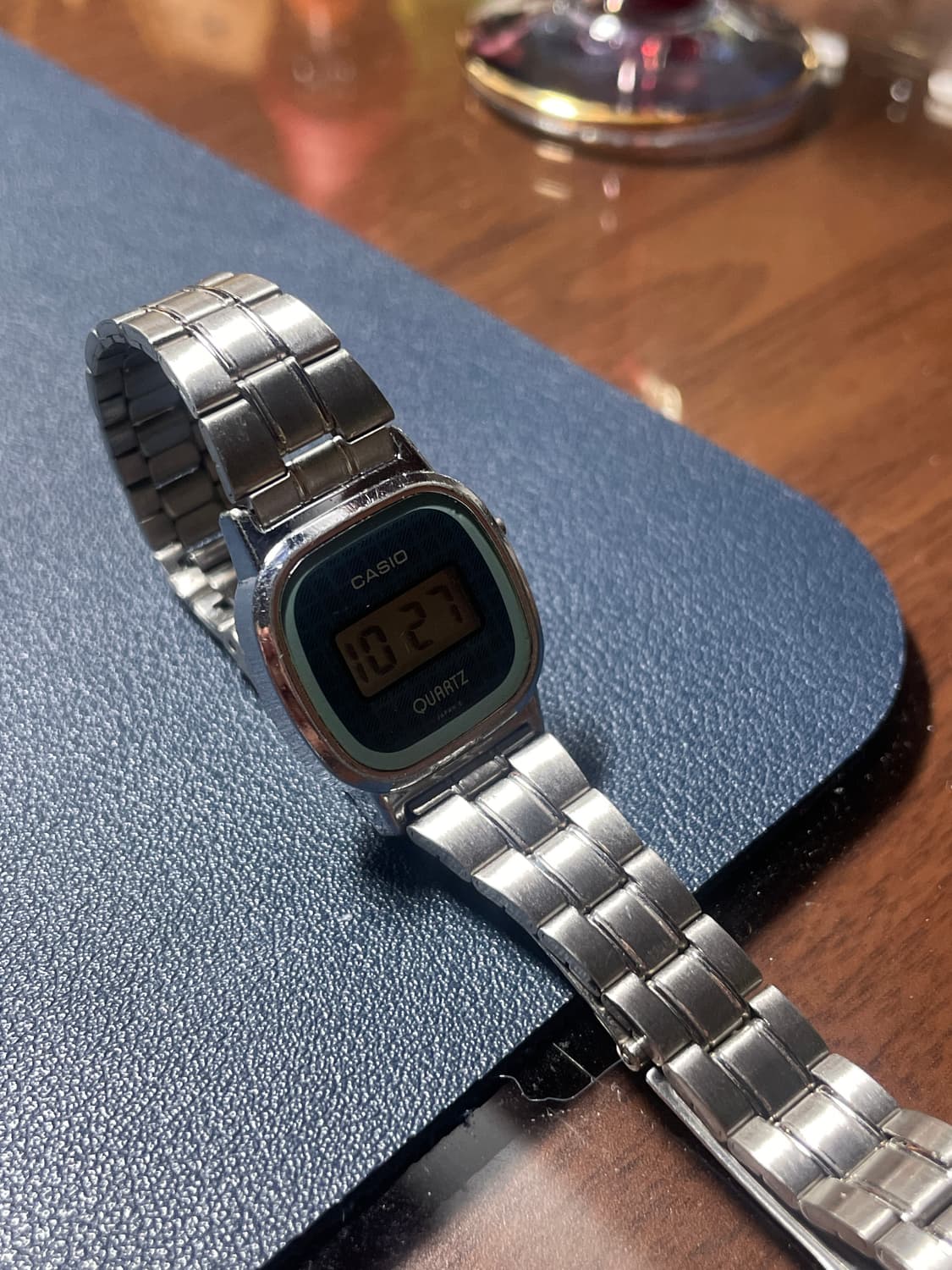 빈티지 카시오 메탈 디지털 시계 상품이미지4