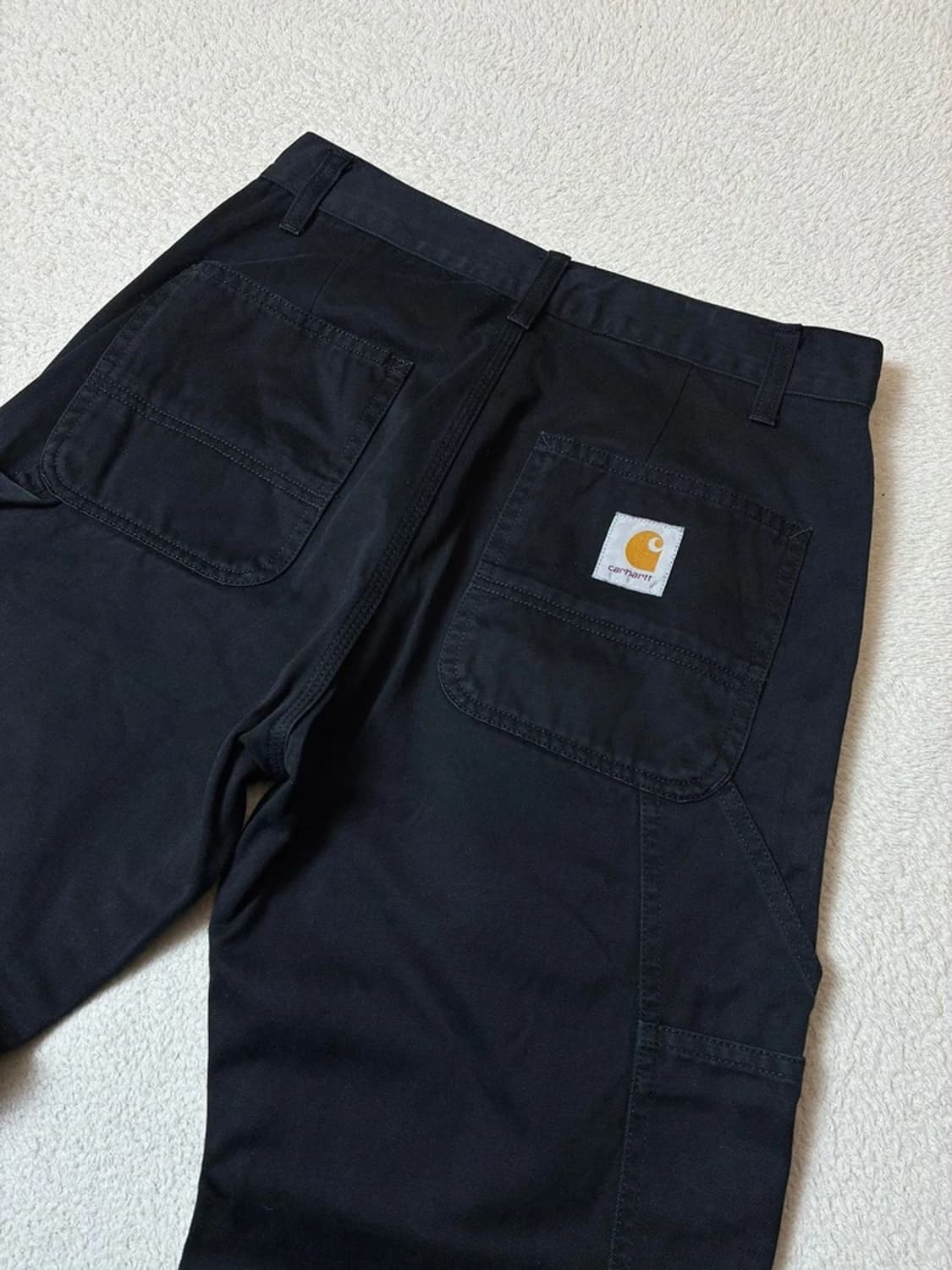 칼하트 WIP 싱글 니 카펜터 스트레이트 팬츠 PN7895 상품이미지2