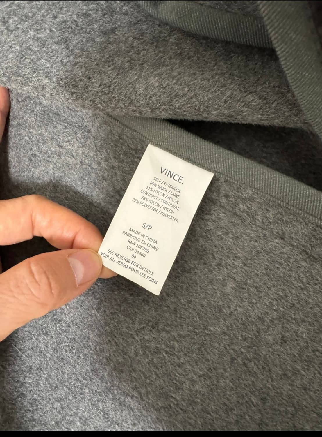 빈스 여성 코트 상품이미지5