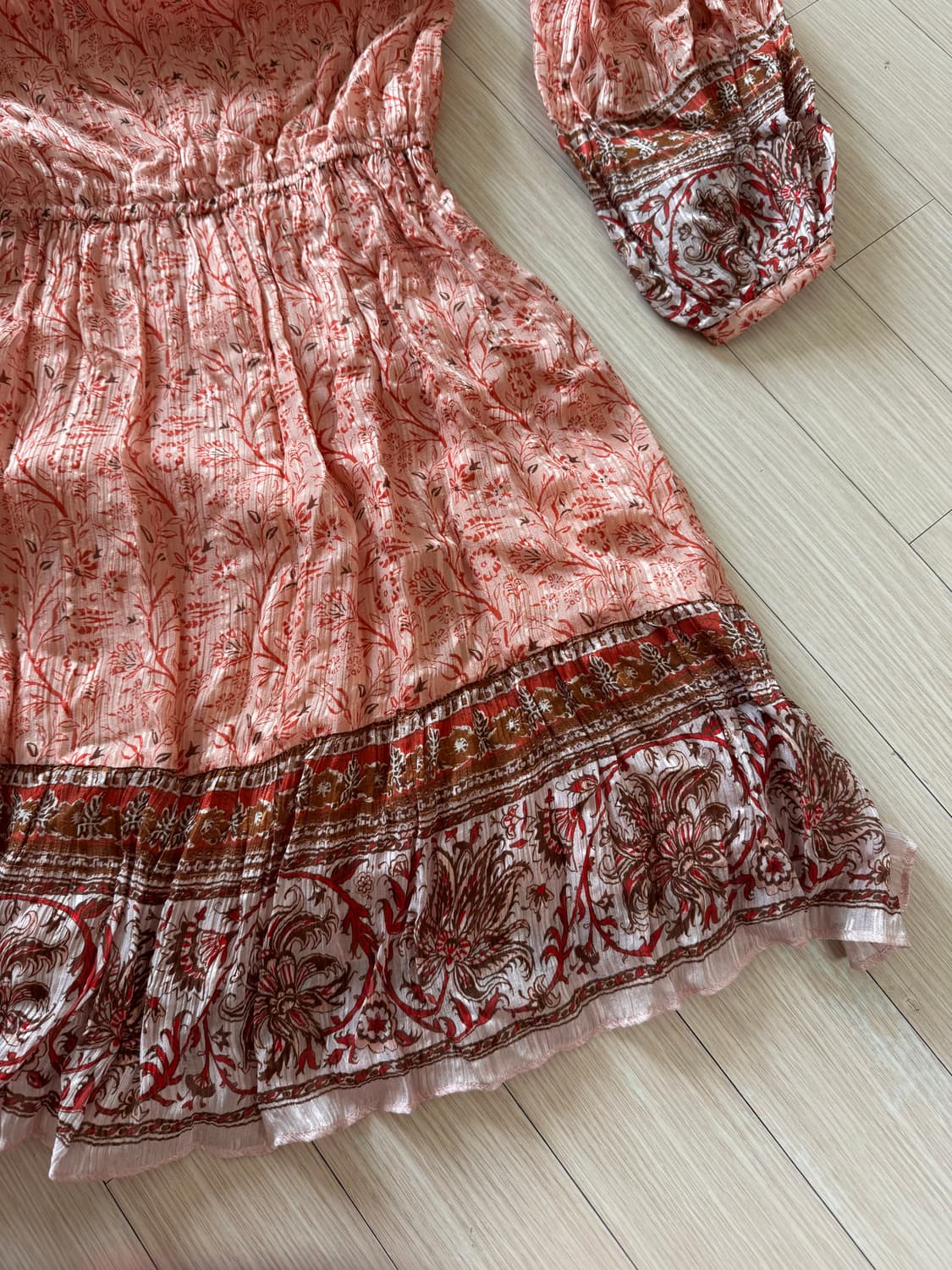 44반 마른55 텍달린 새상품 바네사부르노 정가90만 에스닉 원피스 상품이미지5