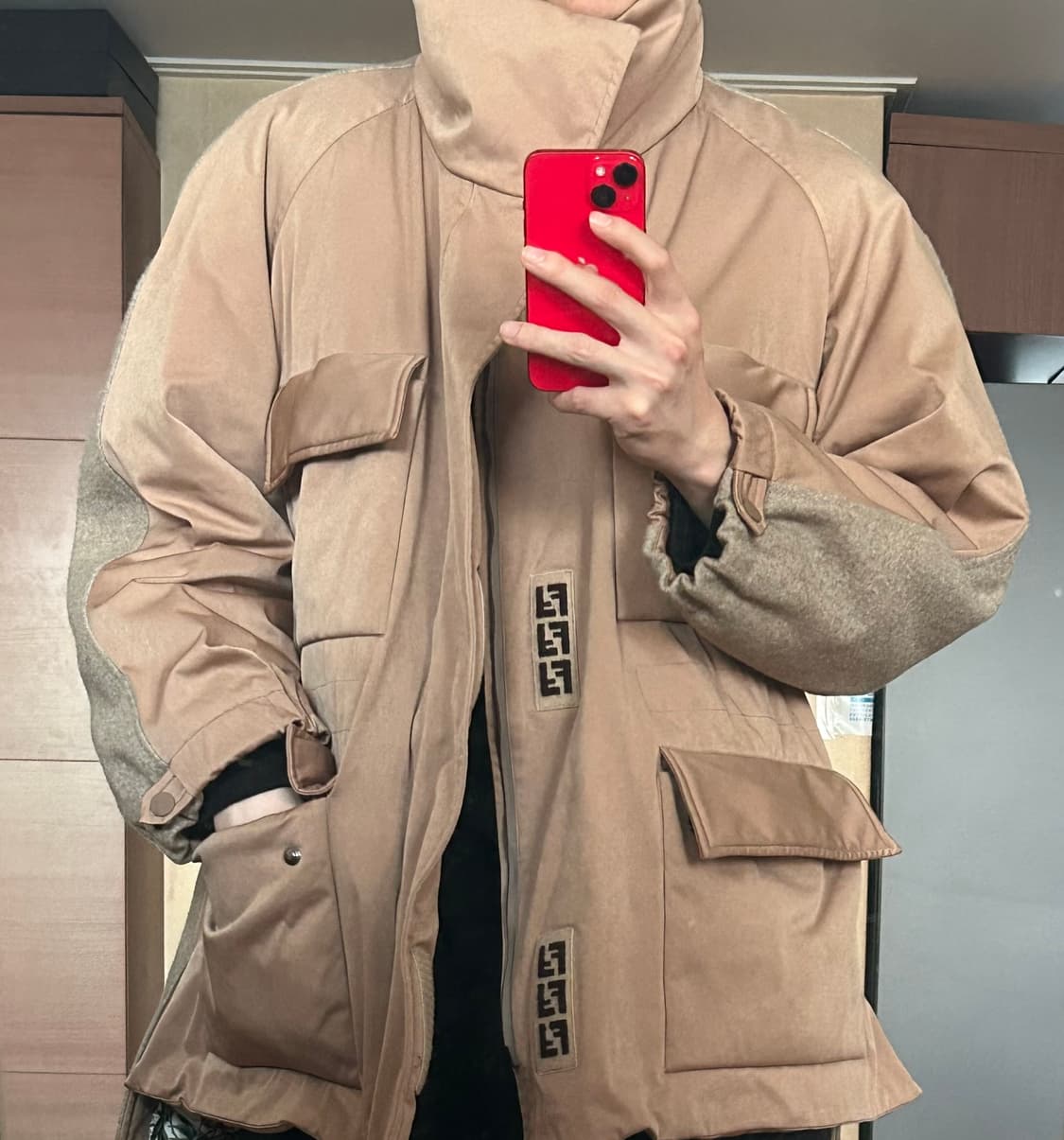 펜디 몰스킨 패딩 상품이미지3