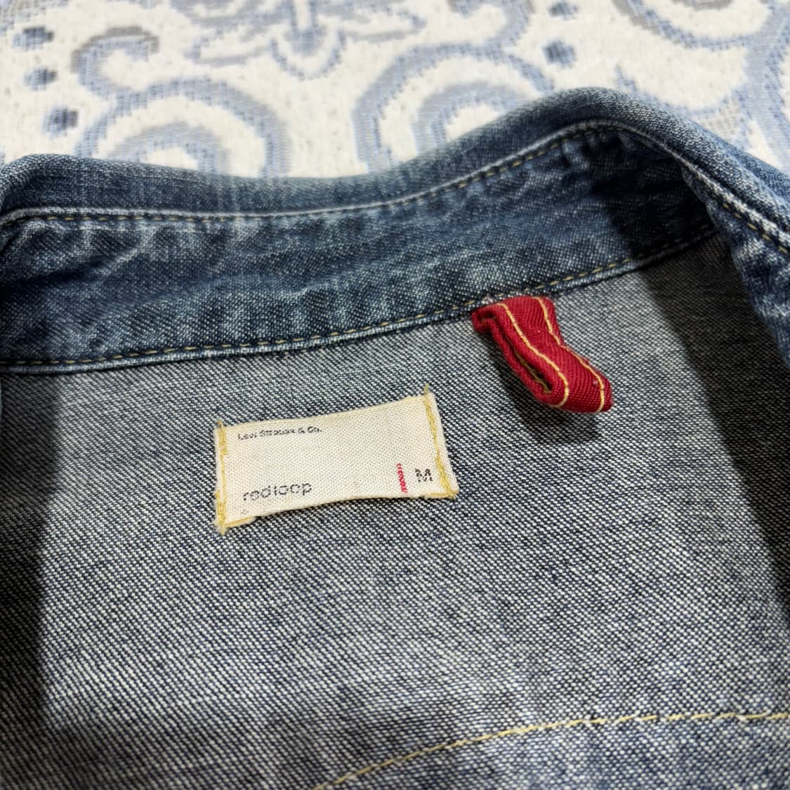 Levi’s Red Tab Western Denim Shirt / M 상품이미지5