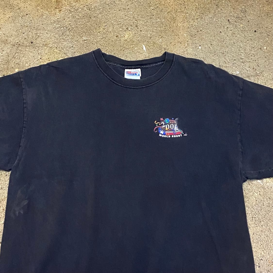 미국 빈티지 헤인즈 월드슛팅챔피언쉽 굿즈 반팔티 상품이미지3