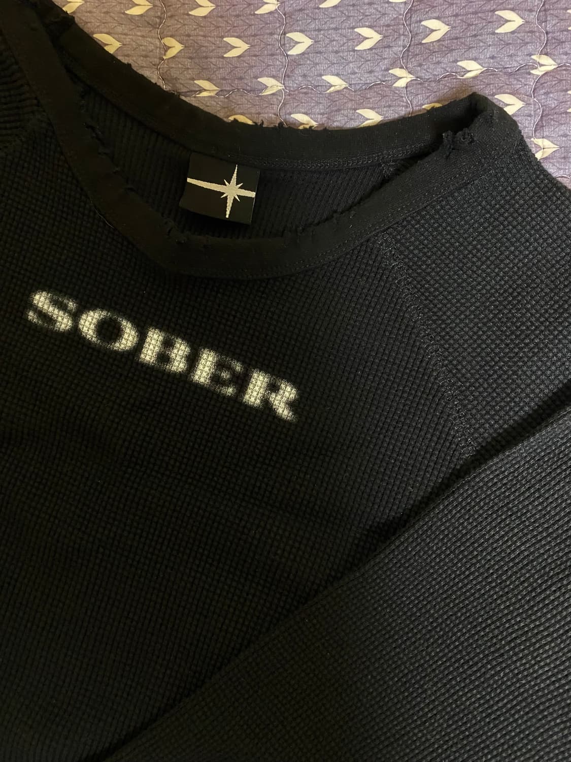 틸던 23ss sober 와플 롱슬리브 상품이미지4