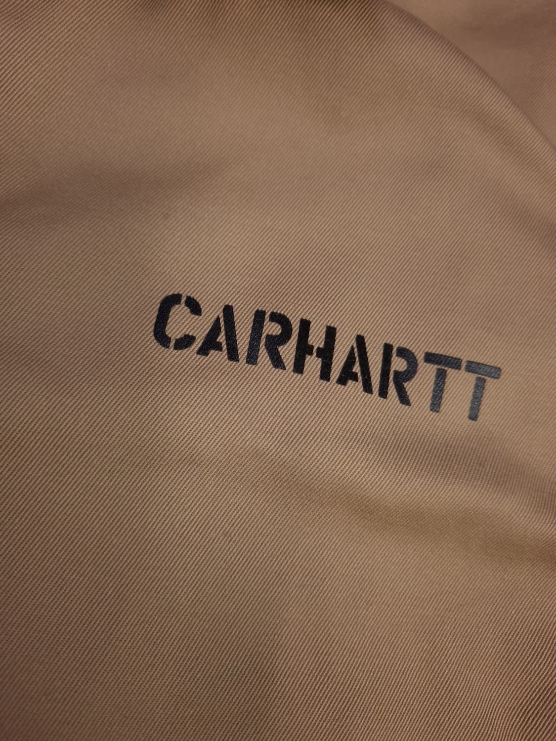 오리지날 칼하트 WIP 모듈 스크립트 베이지 자켓 상품이미지2