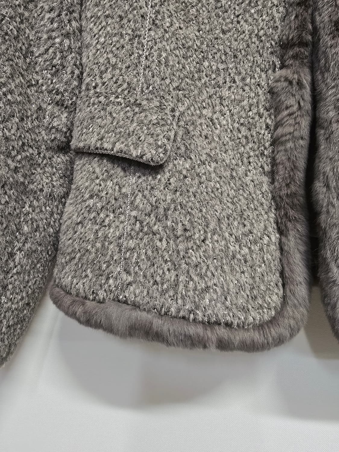 요하넥스 모알파카 렉스퍼 트리밍 자켓 상품이미지3