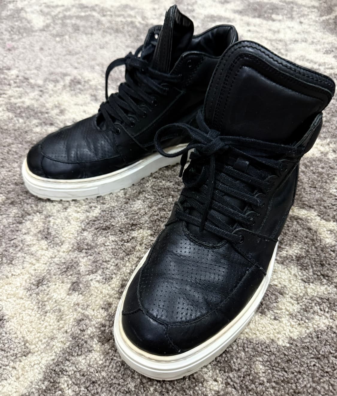 Kris Van Assche 크리스 반 아쉐 미드탑 스니커즈 41 1/2 상품이미지3