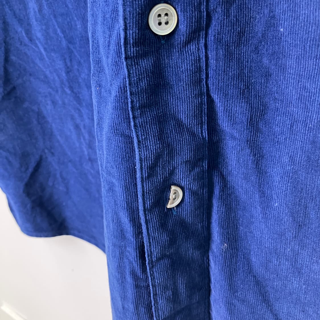 이세이미야케 im product 블루 코듀로이 셔츠 M 상품이미지8