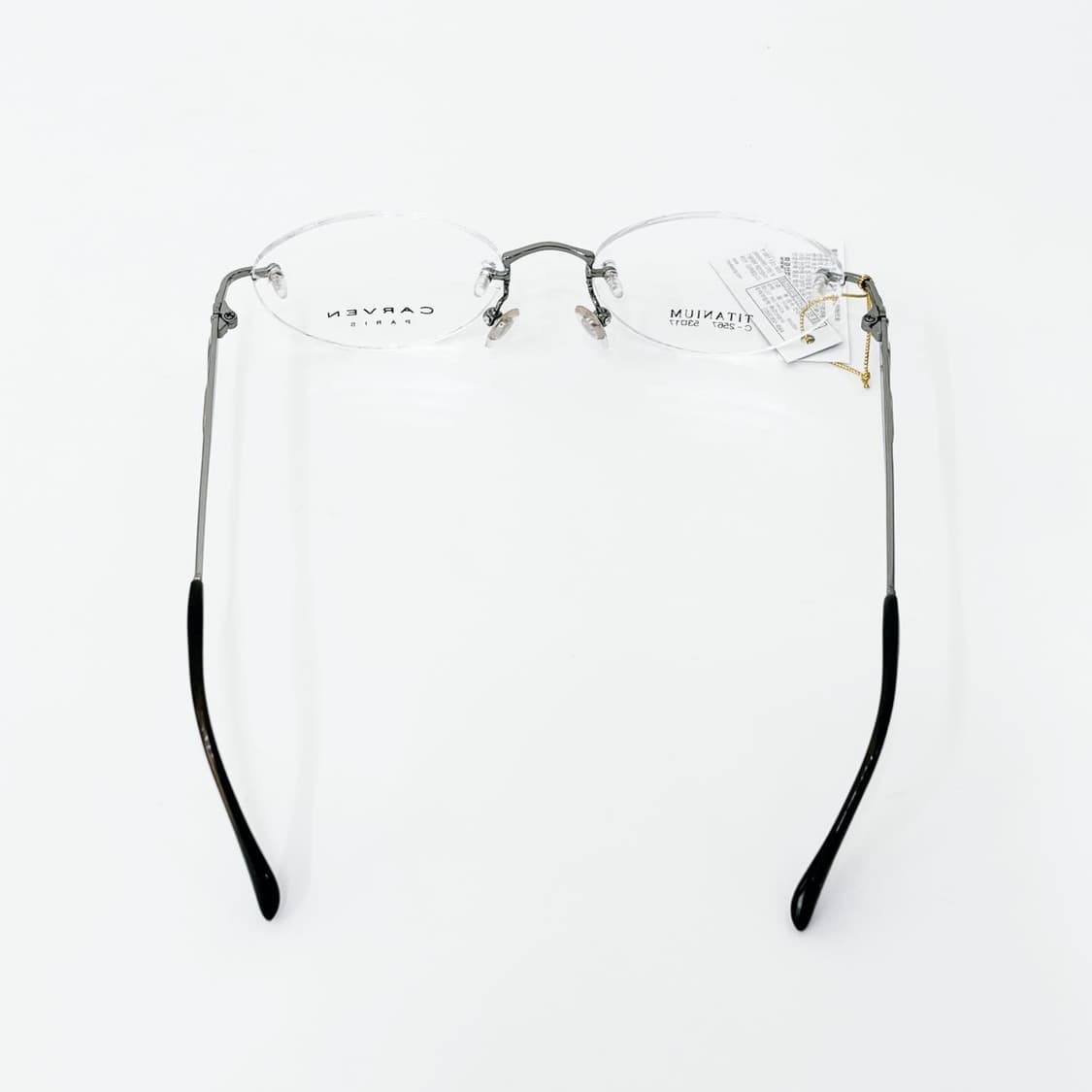 CARVEN 그레이 무테 데드스탁 빈티지안경 상품이미지4