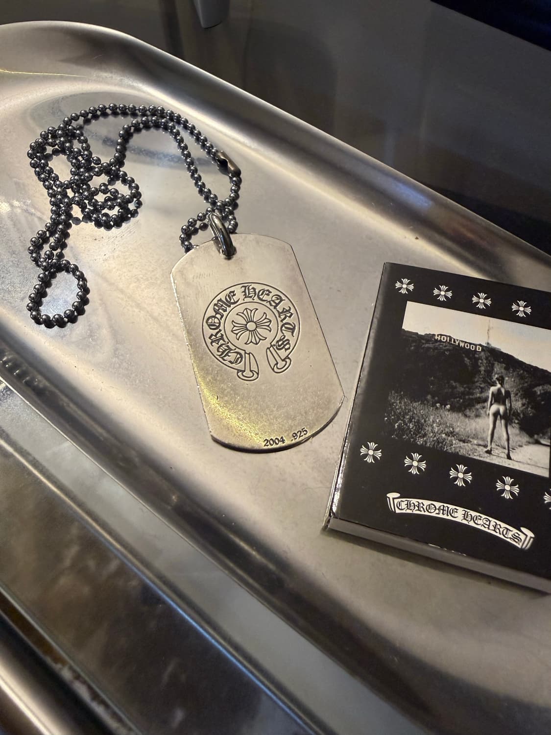 크롬하츠 도그택 퍽유 목걸이 상품이미지3