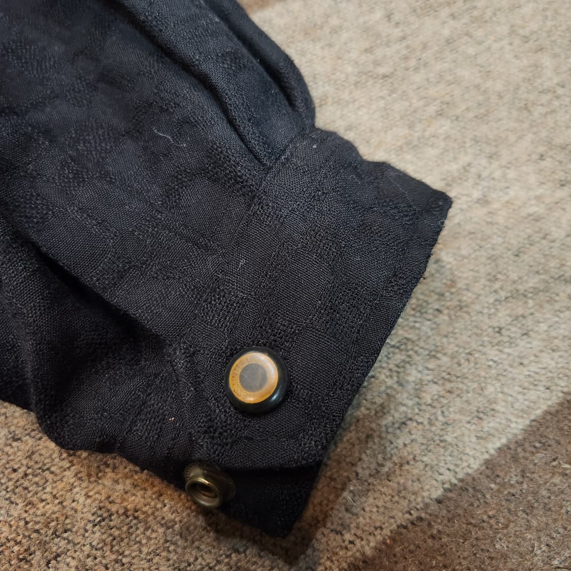 YSL 입생로랑 울 코튼 블루종 자켓 XL 상품이미지7