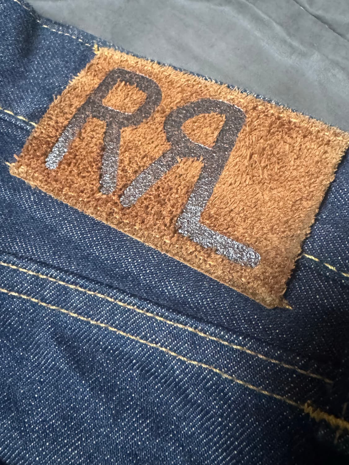 더블알엘 RRL 스트레이트 레그 원스 워시 셀비지진 31x30 상품이미지2