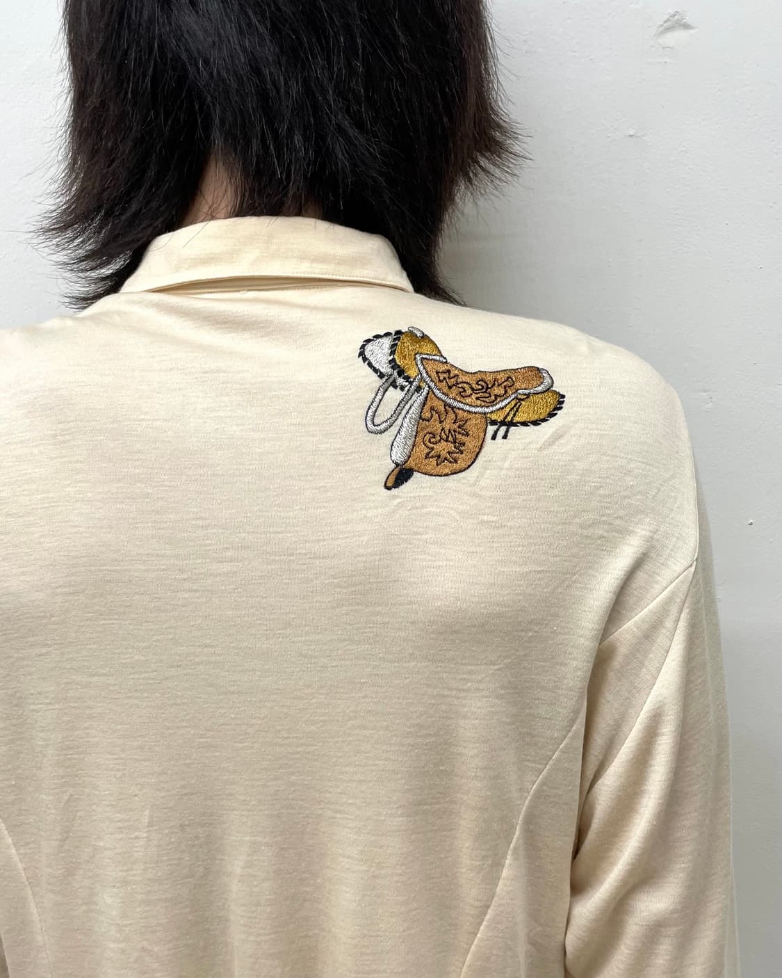 brown western wappen shirt 상품이미지5