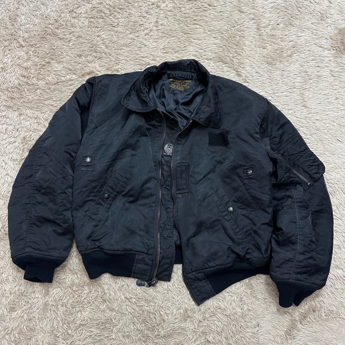 U.S 에어포스 B-15 오리지널 자켓 상품이미지1