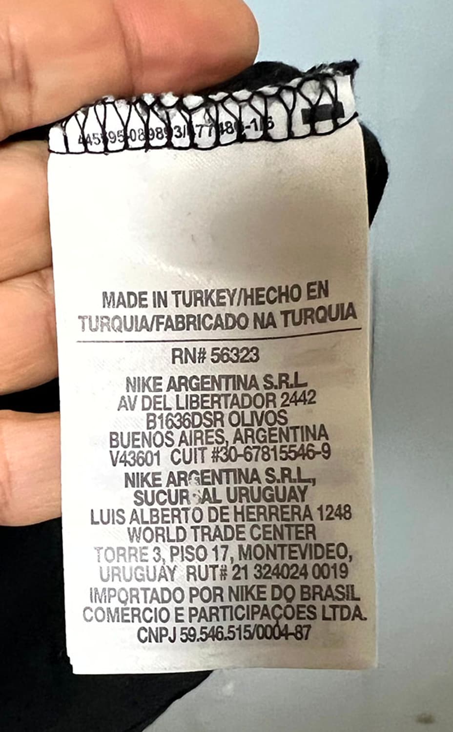 NIKE 나이키 남자 반팔티 블랙 라운드넥 캐주얼 솔리드 XL 105 상품이미지4