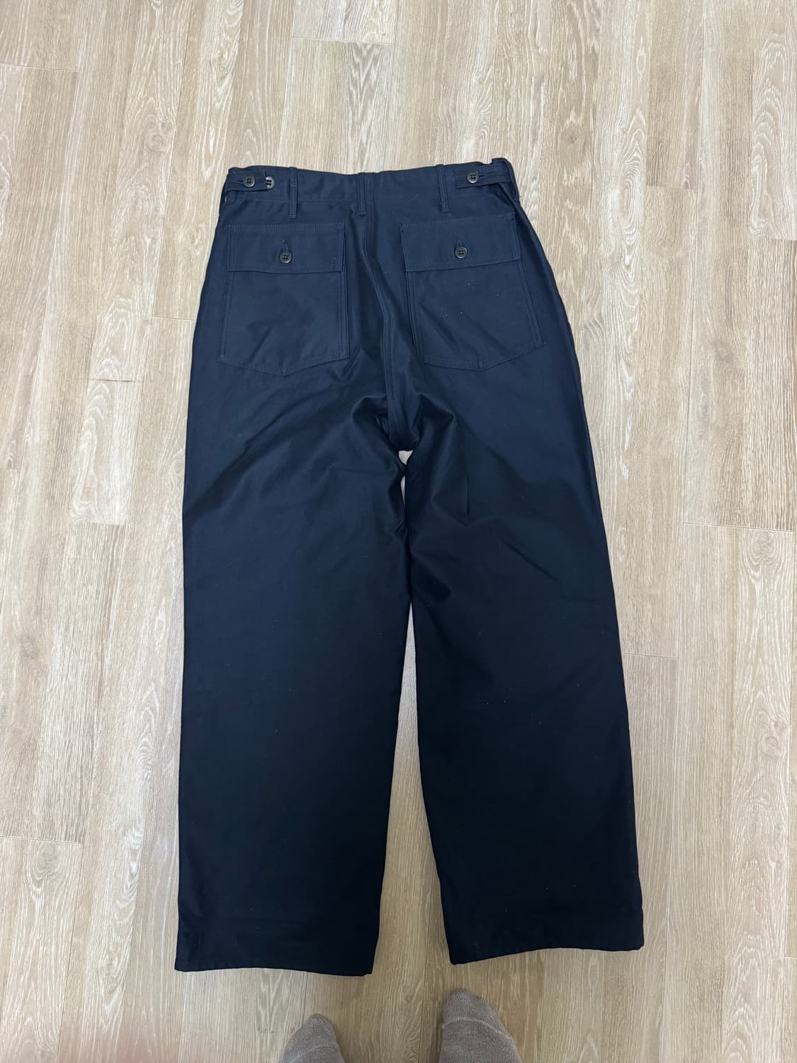 투키tuki baker베이커팬츠 네이비2사이즈 상품이미지2