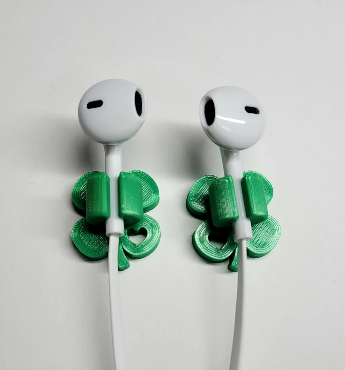 네잎 클로버 줄이어폰 장식 악세사리 상품이미지2