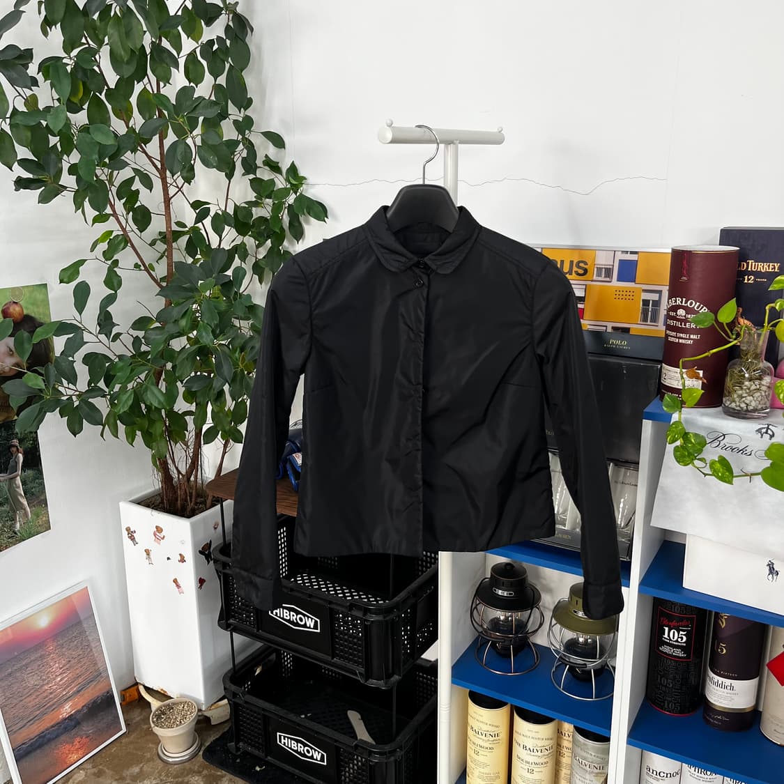 프라다 우먼 나일론 패딩 셔츠 38 상품이미지1