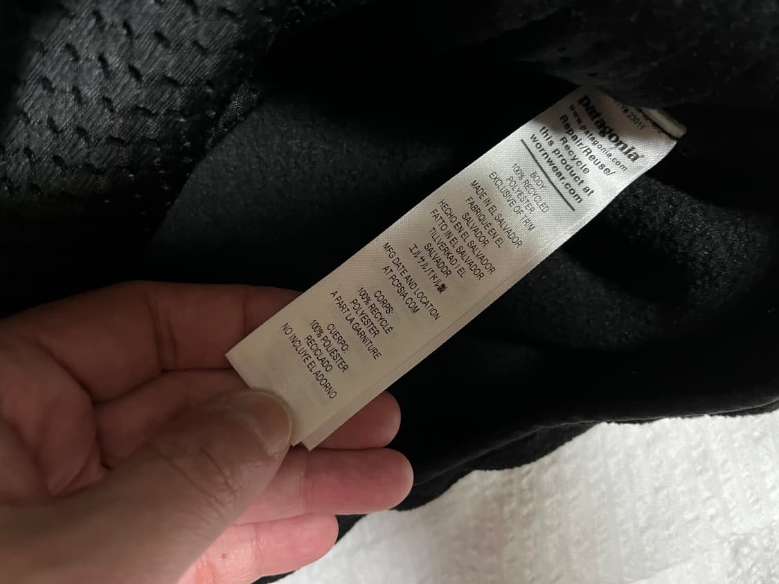 (새상품)(XL)파타고니아 신칠라 베스트 (블랙) 상품이미지7