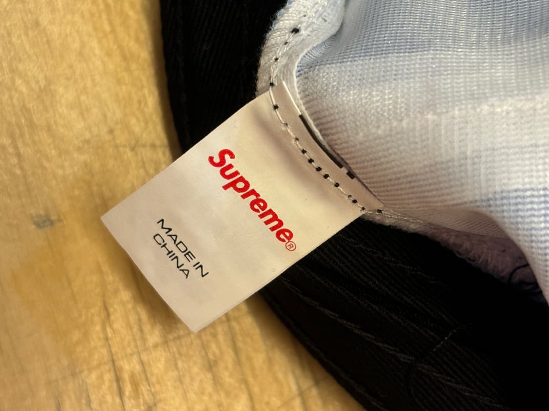 슈프림 레더 패치 6-패널 캡 상품이미지4