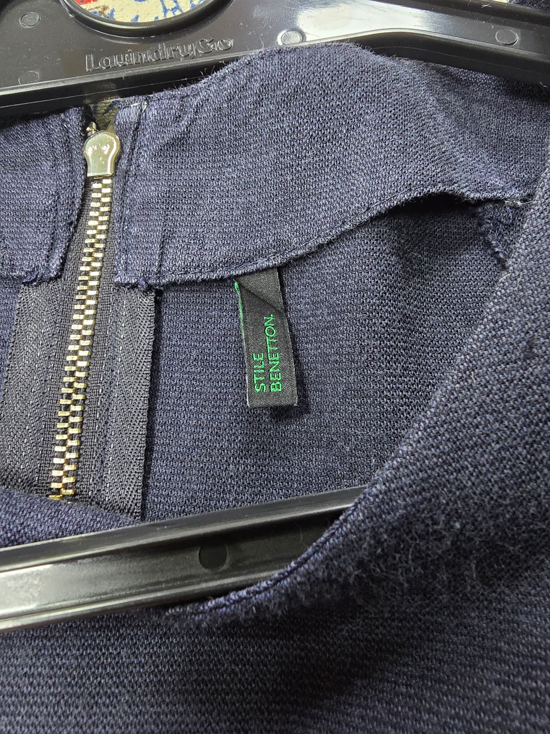 스타일베네통 네이비 반팔 미니 원피스 (1794) 상품이미지3