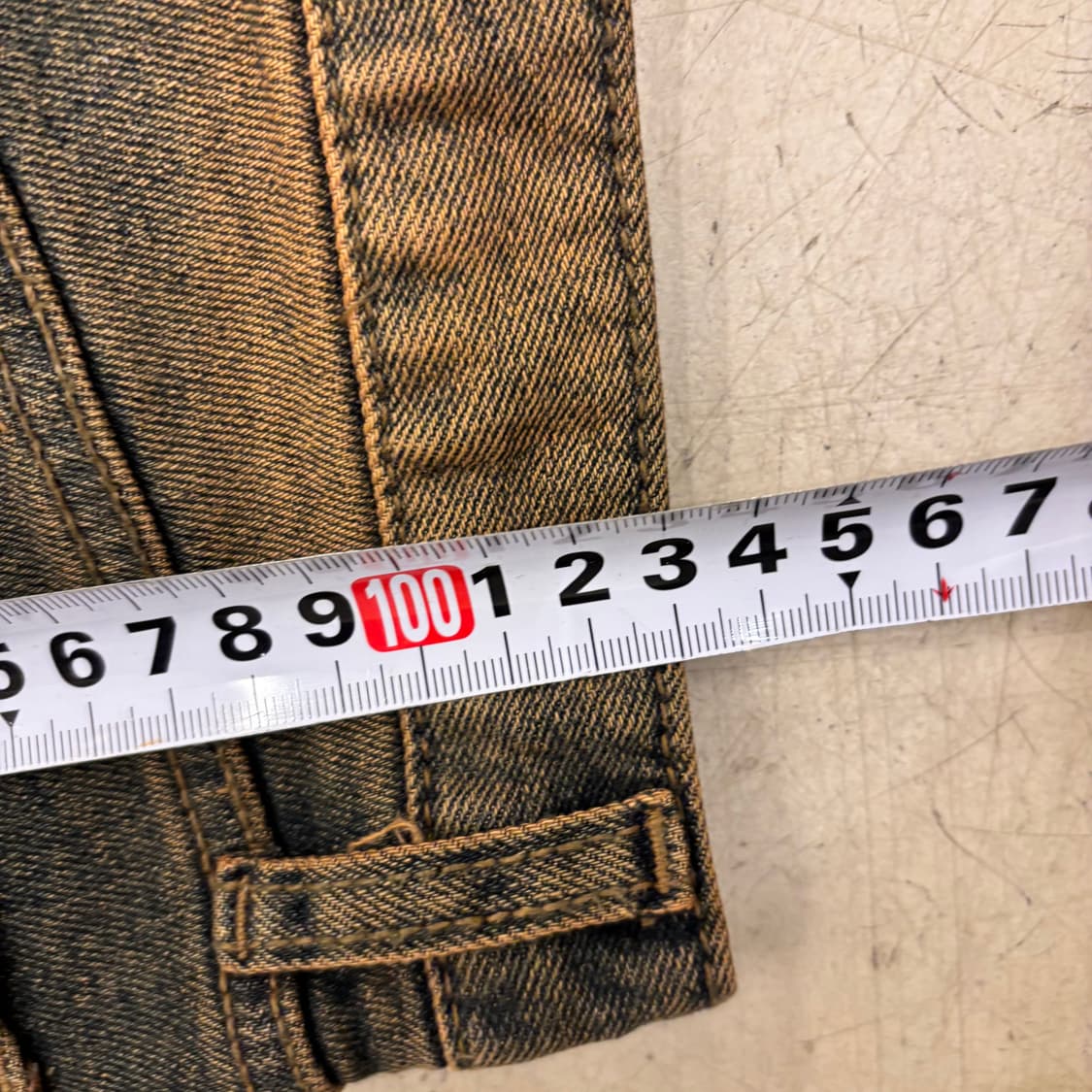 우먼 부츠컷 워싱 데님 팬츠 상품이미지5