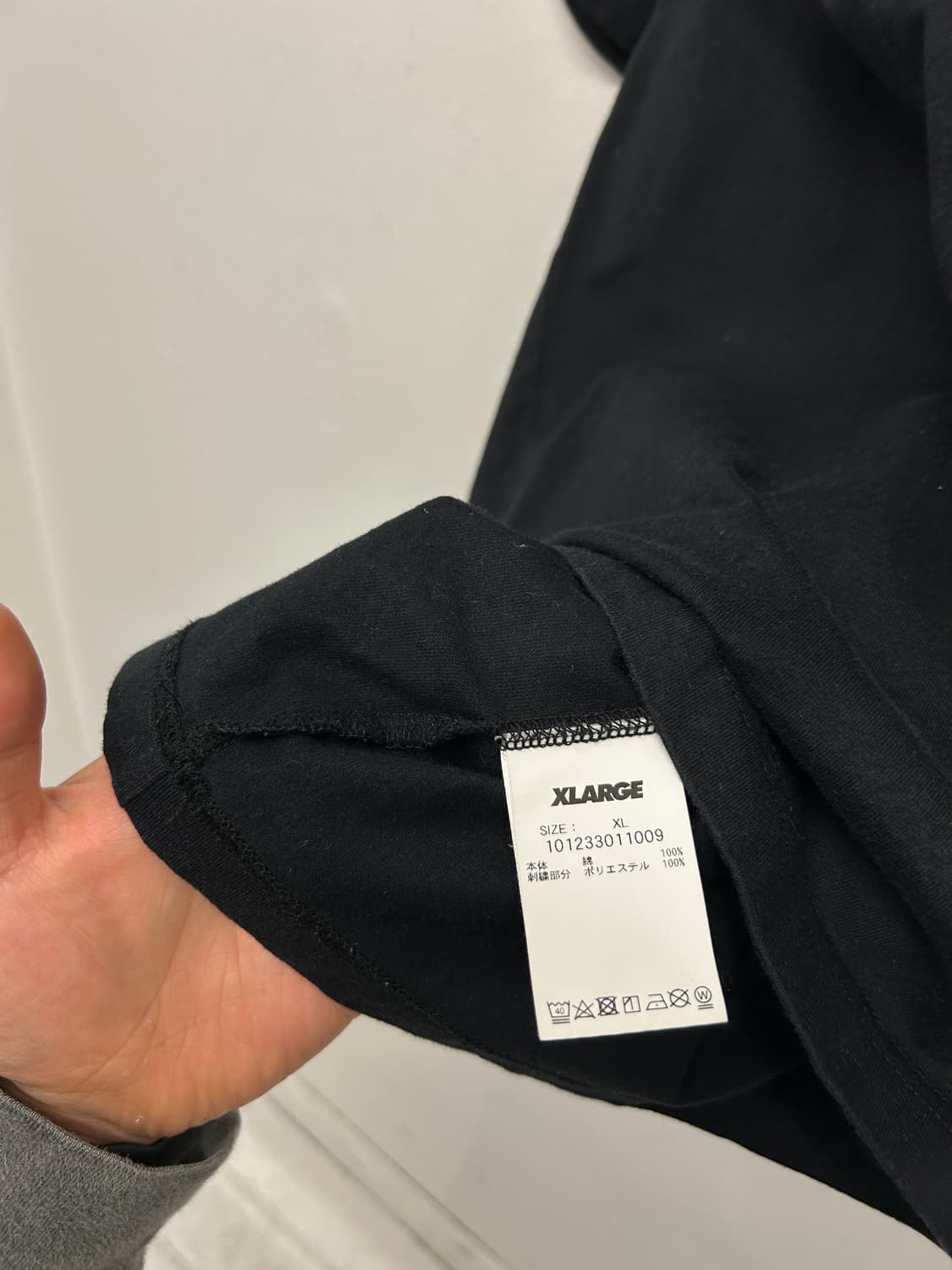 XLARGE 사신 반팔티 블랙 상품이미지3