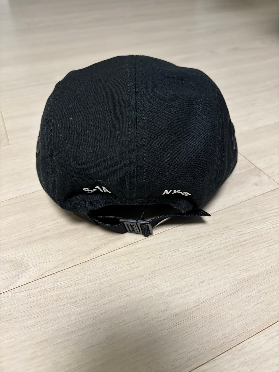 슈프림 밀리터리 캠프캡 블랙 상품이미지5