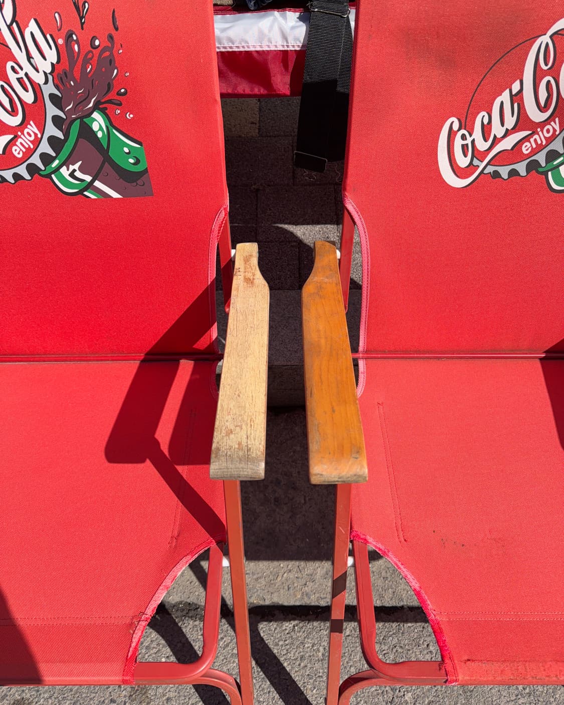 빈티지 소품 1998년 코카콜라 폴딩 체어 상품이미지5