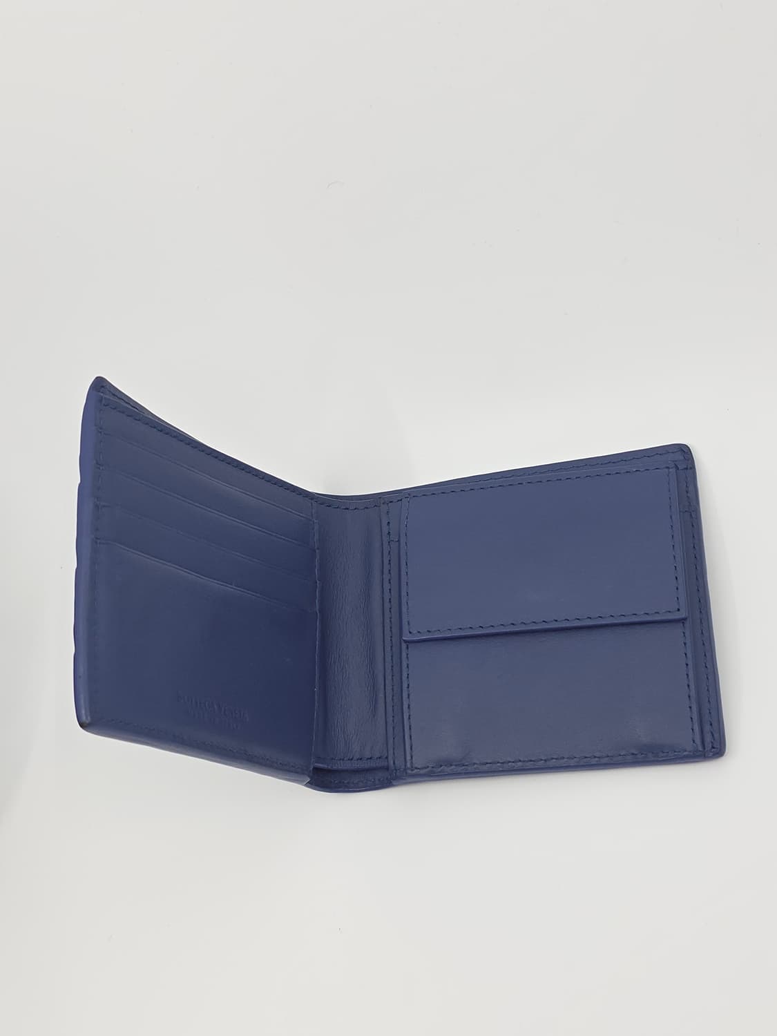[풀박스]보테가베네타 인트레치아토 반지갑 네이비 상품이미지4