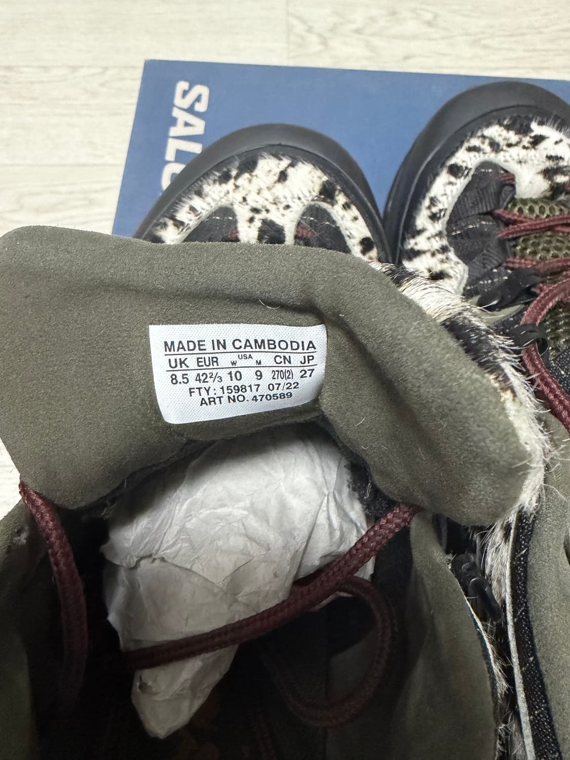 살로몬 x 브로큰암 XT-Quest 2 Texas For TBA(270) 상품이미지4