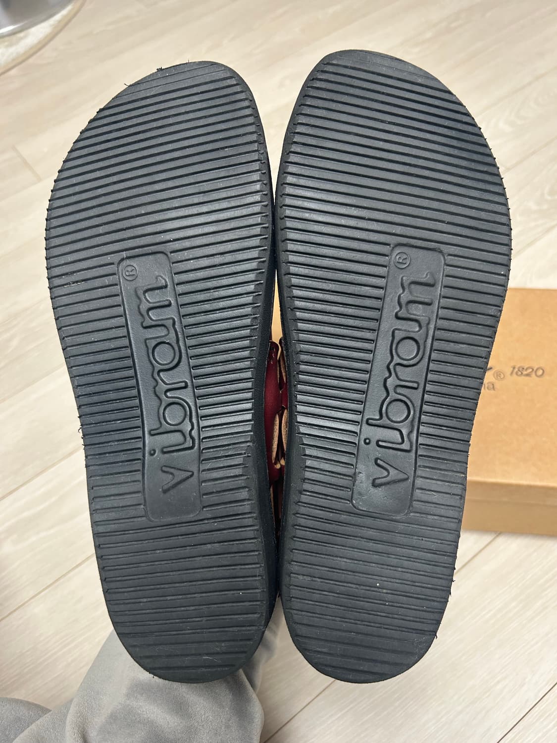 오로라 미들잉글리쉬 버건디 9.5D 상품이미지2