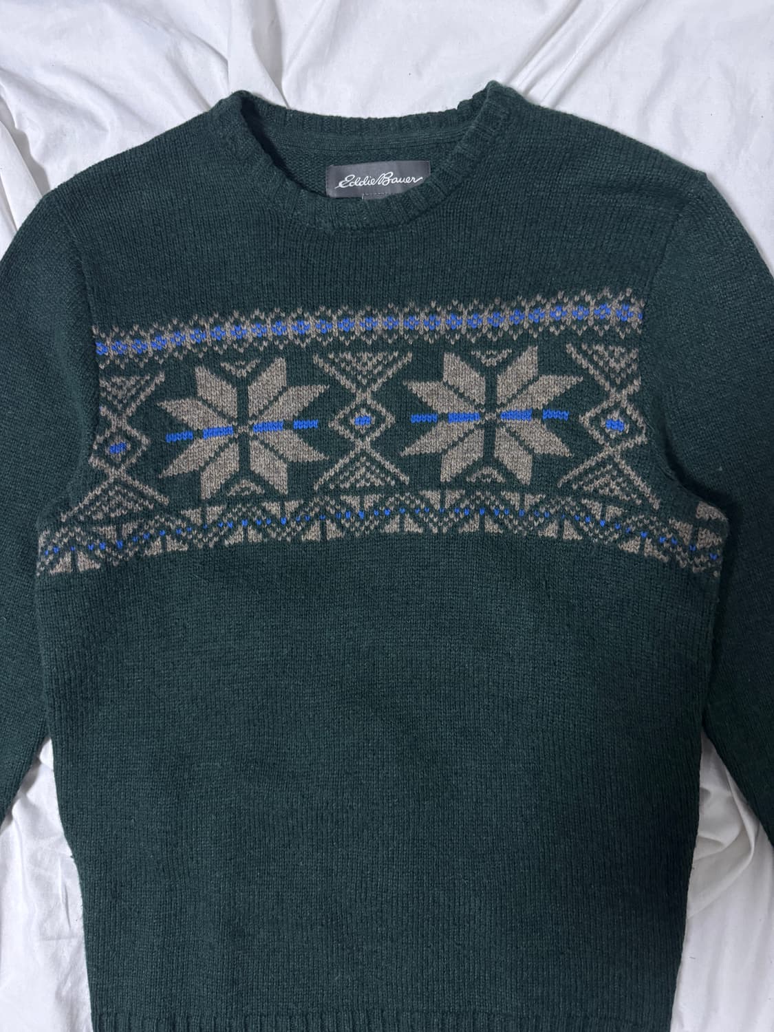 에디바우어 노르딕 패턴 니트 상품이미지3