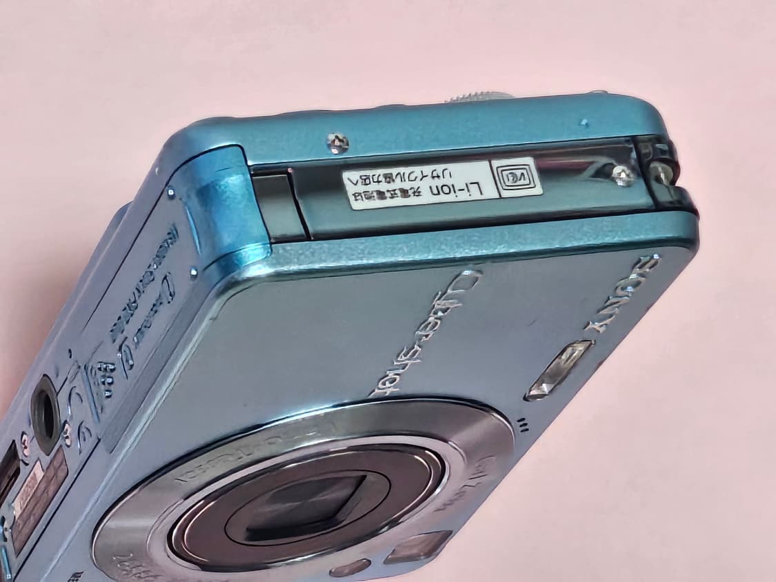 소니 사이버샷 DSC-W120 하늘색 풀구성 상품이미지8