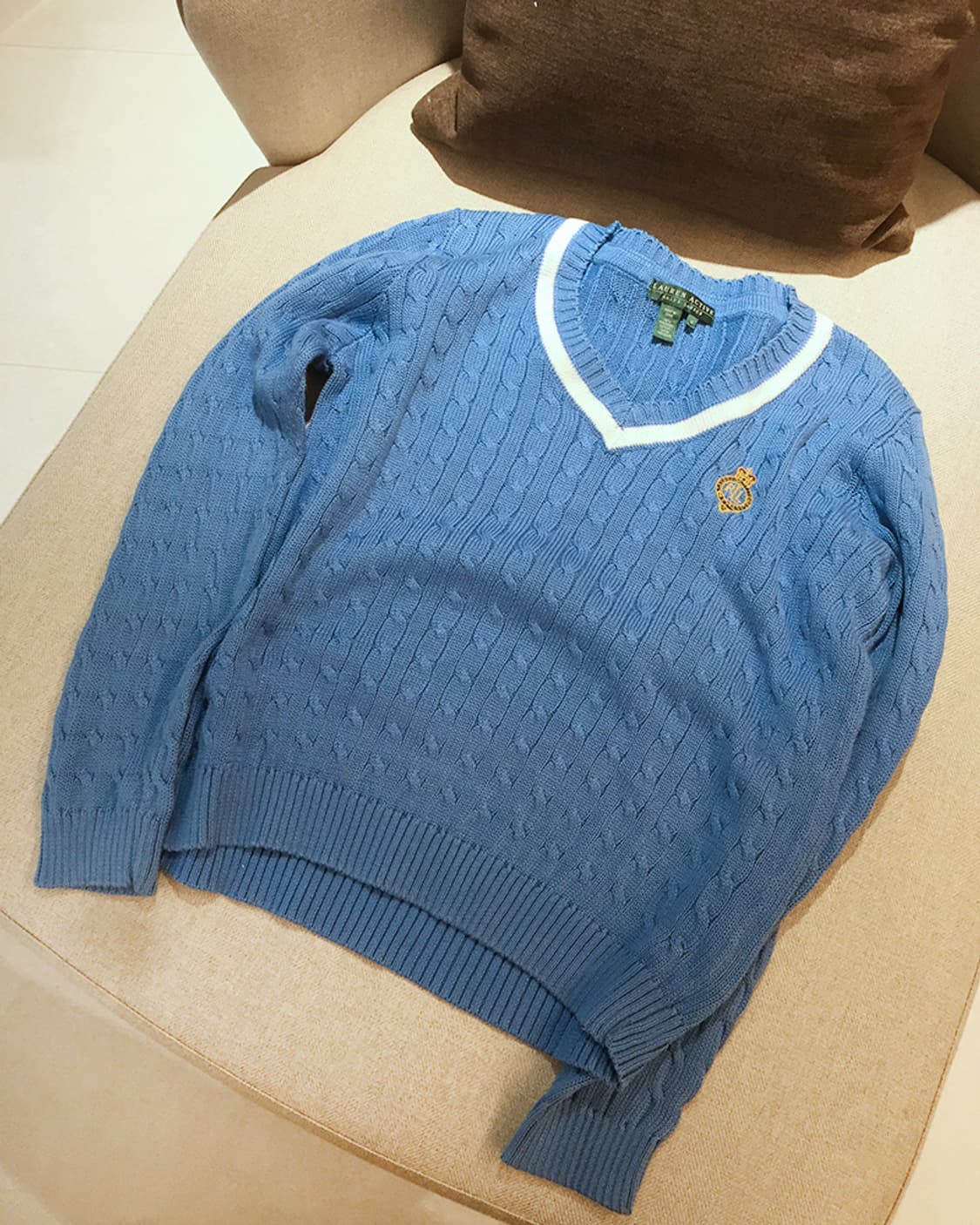 (WOMAN) 폴로랄프로렌 니트스웨터 L 상품이미지4