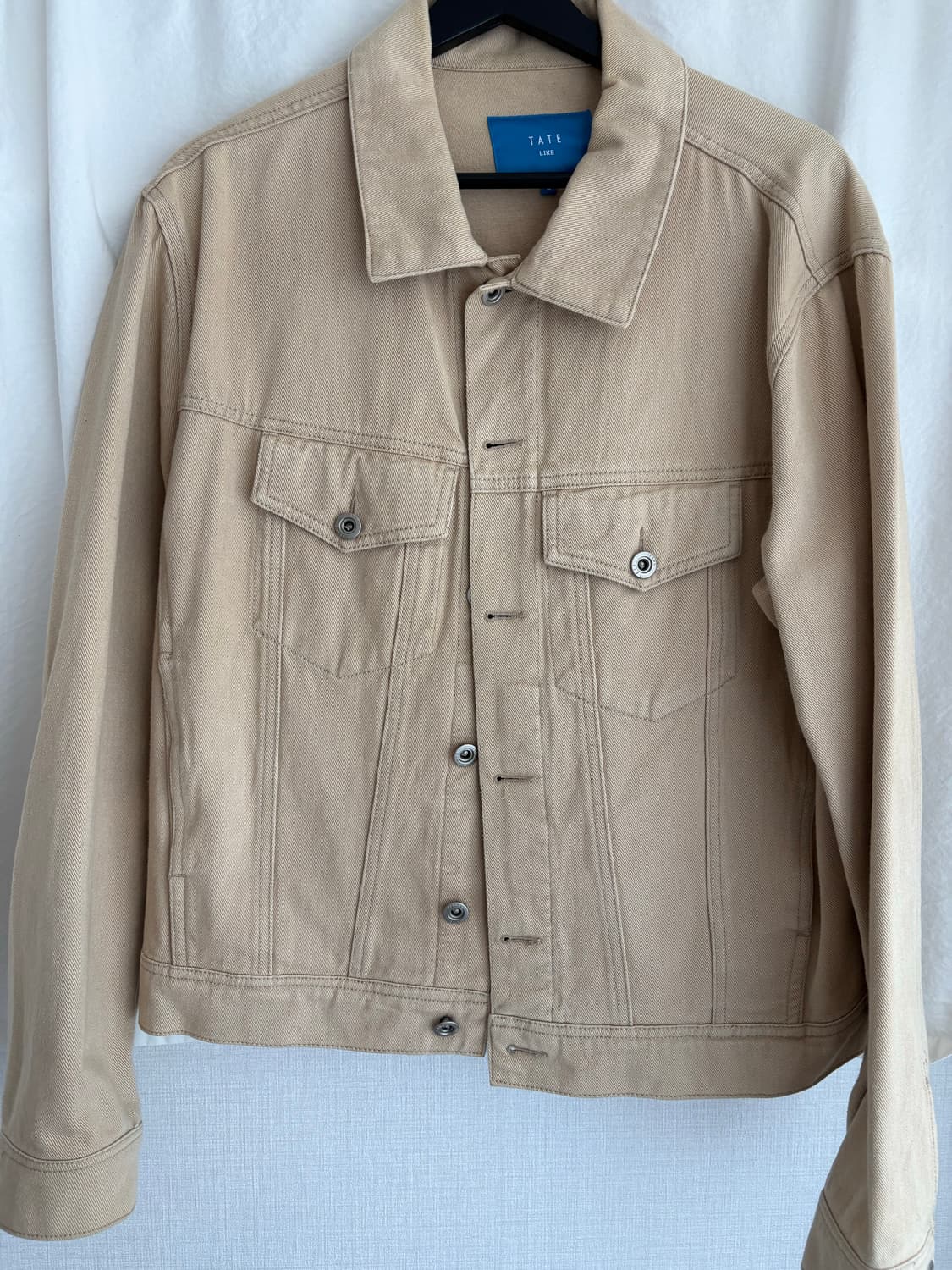 [L] TATE 베이지 데님 자켓 상품이미지1