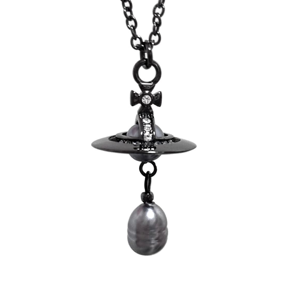 비비안웨스트우드 알렉사 흑진주 orb 목걸이 상품이미지1