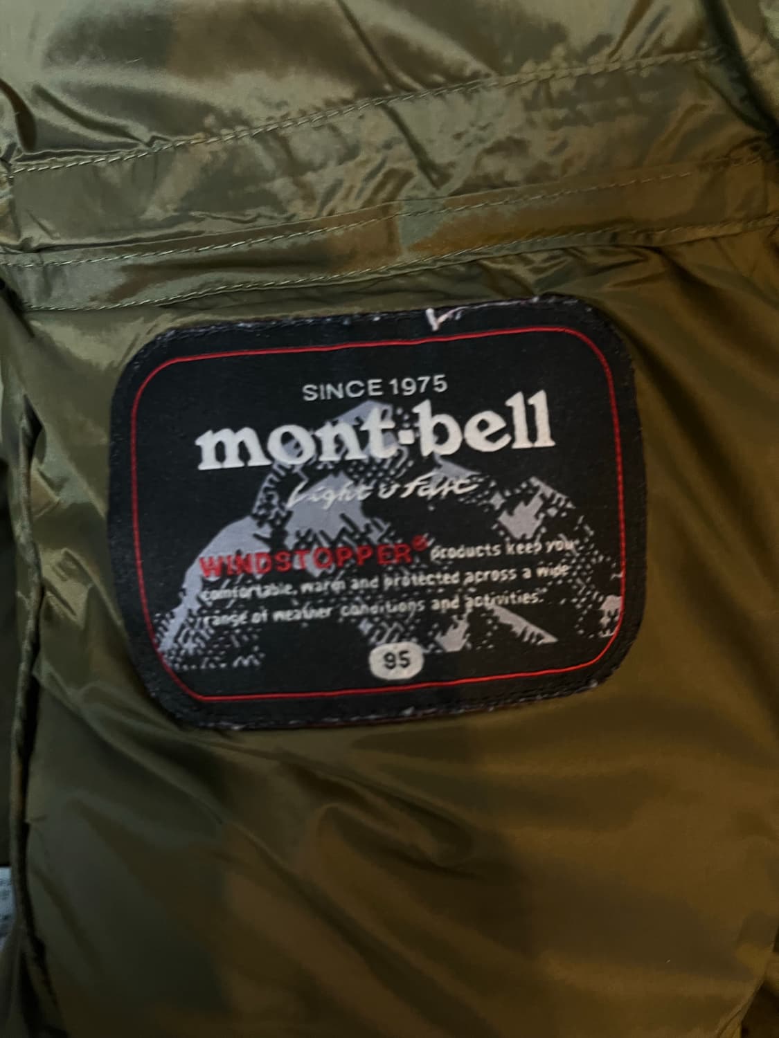 몽벨 패딩 상품이미지4